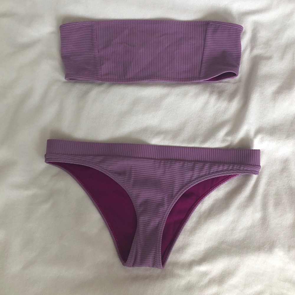 Purple Bandeau Pacsun Bikini